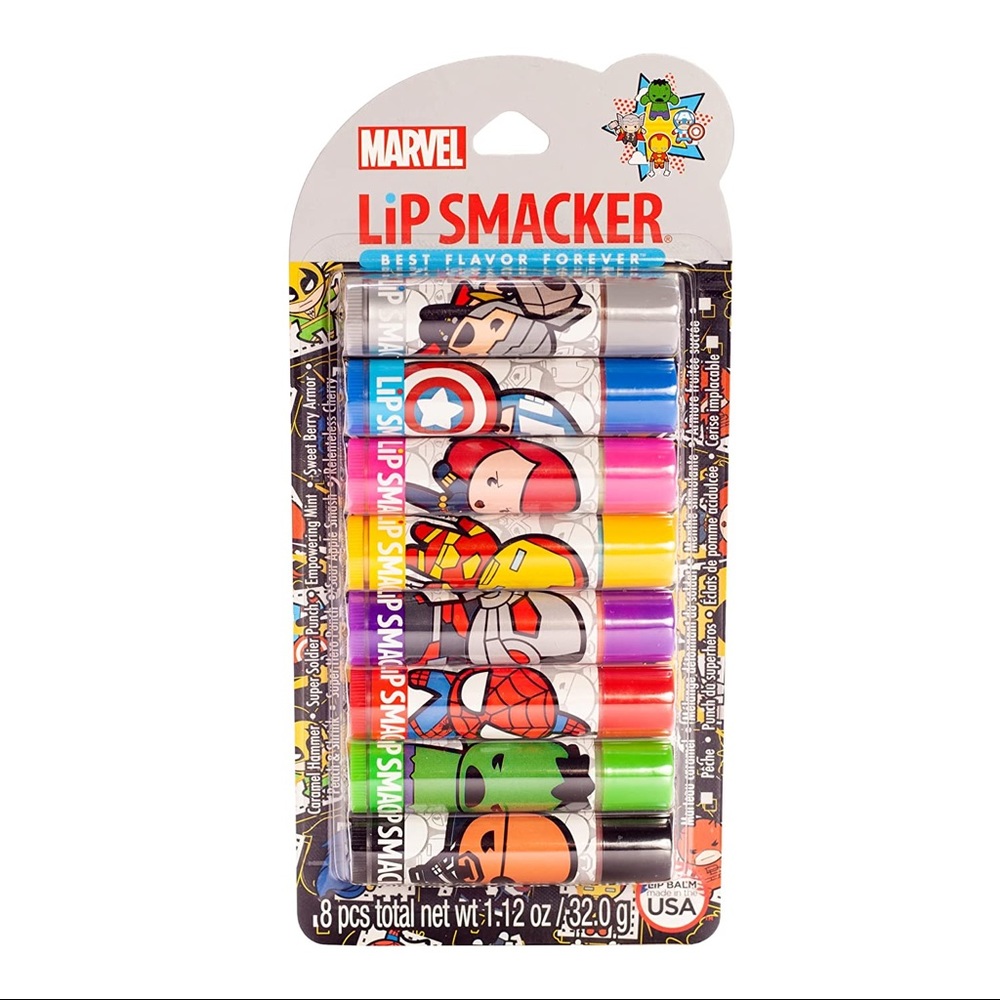 Bonnie Bell Lip Smacker Marvel Avenger party pack